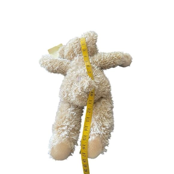 Gund Tan Beige Shaggy Soft Furry Teddy Bear Plush Stuffed Animal Toy 17" - Picture 8 of 11